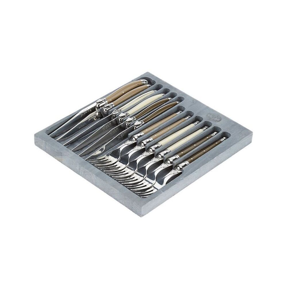 Jean Dubost Laguiole 12Pc Flatware Set